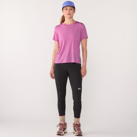 Lana Merino Wool Crew Base Layer Top - Women's