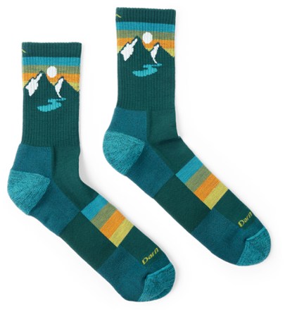 Sunset Ridge Micro Crew Lightweight Hiking Socks - Men's