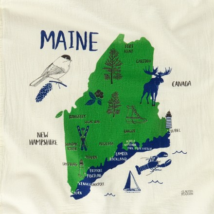 Maine Tea Towel