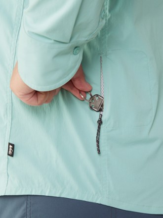 Sahara Long-Sleeve Solid Shirt - Women's