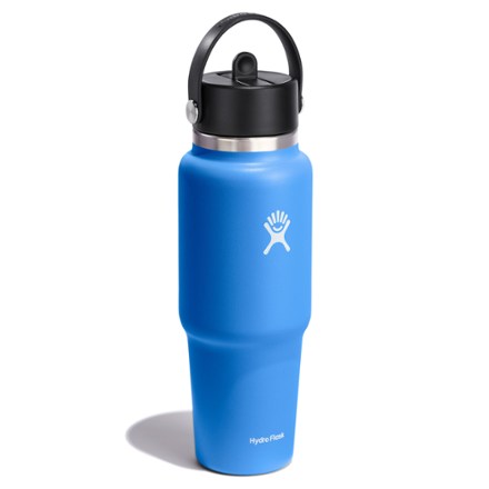 Wide-Mouth Travel Bottle with Flex Straw Cap - 32 fl. oz.