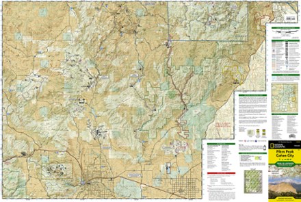 Pikes Peak / Canon City Topographic Map