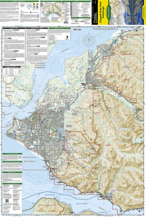 Chugach State Park / Anchorage Topographic Map