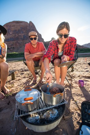 Glacier Stainless Base Camper Cookset - Medium