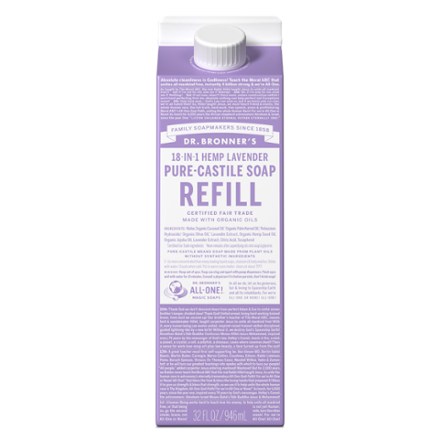 Pure-Castile Soap Refill Carton - 32 fl. oz.