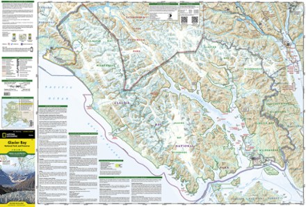 Glacier Bay National Park and Preserve Trail Map