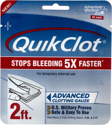 QuikClot Gauze - 3" x 2'