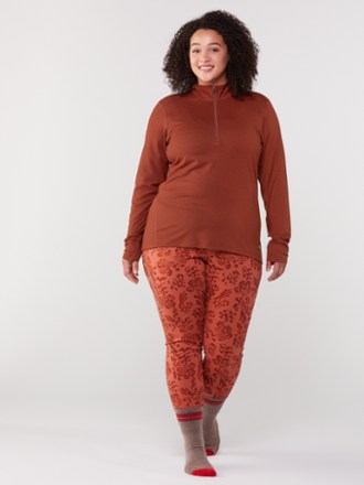 Midweight Base Layer Half-Zip Top - Women's