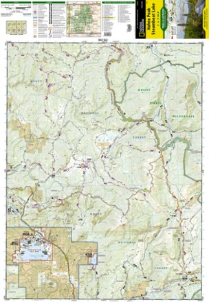 Hahns Peak/Steamboat Lake Trail Map