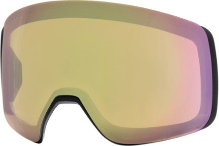 4D MAG ChromaPop Photochromic Snow Goggles with gogglesoc - Low-Bridge Fit