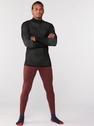 Intraknit Thermal Merino Quarter-Zip Base Layer Top - Men's