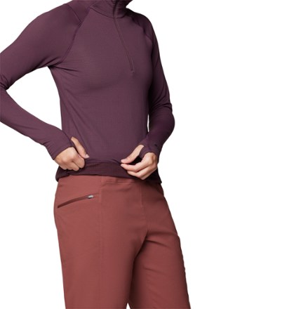 Crater Lake Heavyweight Half-Zip Hoody - Women's