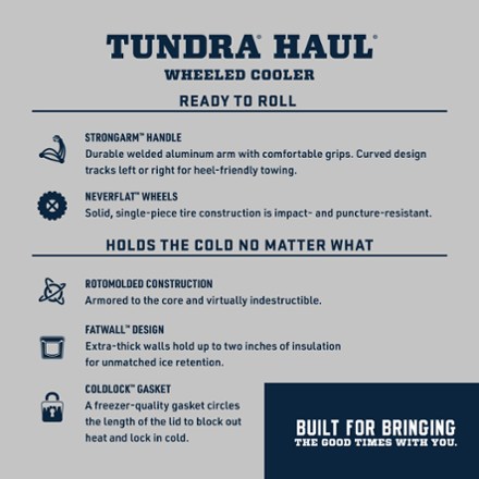 Tundra Haul Wheeled Cooler