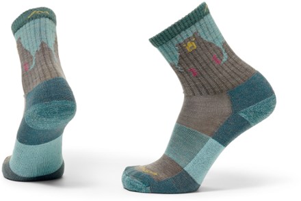 Bear Town Micro Crew Socks - Women's