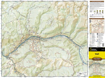 Vail Local Trails Map & Guide