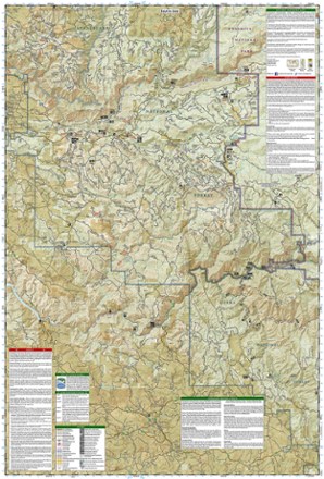 Merced & Tuolumne Rivers Topographic Map