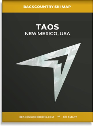 Backcountry Ski Map: Taos, New Mexico