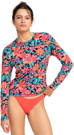 Sea Skippin Printed Long-Sleeve Rashguard - Women's