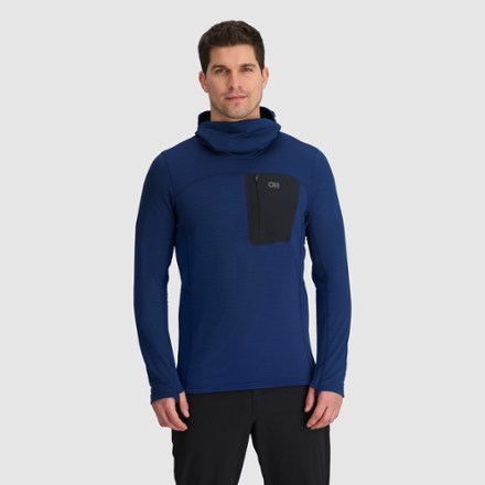 Vigor Grid Fleece Pullover Hoodie