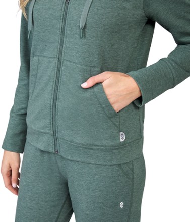 Luxe+ Fleece-Lined Zip Hoodie - Women's