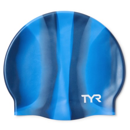 Multi-Color Adult Silicone Swim Cap
