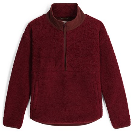 Urbanesque Sherpa Fleece Half-Zip Top - Women's