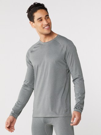 Lightweight Base Layer Long-Sleeve Crew Top - Men's Tall Sizes