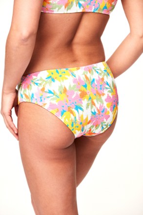 Wahine Printed Bikini Swimsuit Bottoms - Women's