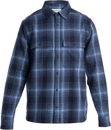 Merino Dawnder Long-Sleeve Plaid Flannel Shirt - Men's