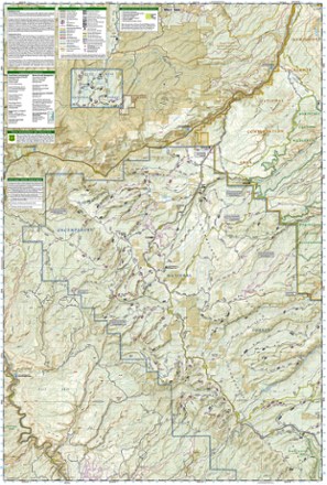 Uncompahgre Plateau North: Uncompahgre National Forest Topographic Map