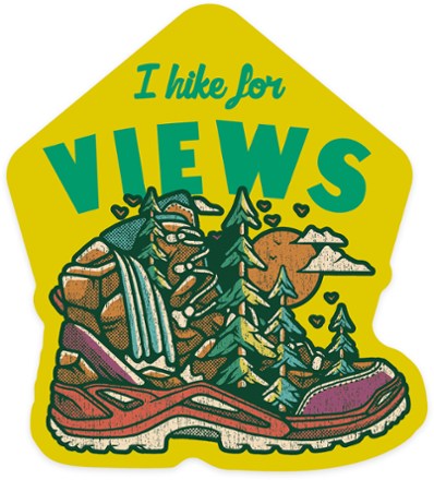 Hiking Boot Sticker