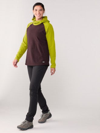 Summit Grid Tunic Hoodie - Women's