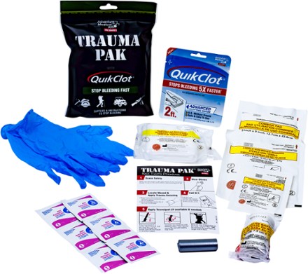 Trauma Pak with QuikClot Kit