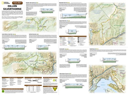 Dillon and Silverthorne Local Trails Map & Guide