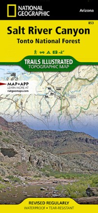 Salt River Canyon Topographic Map