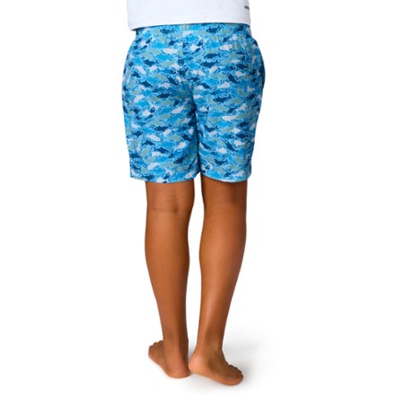 Full Elastic Waist Swim Shorts - Boys'