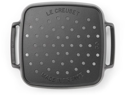 Alpine Outdoor Enameled Cast Iron Grill Basket - 12 in.