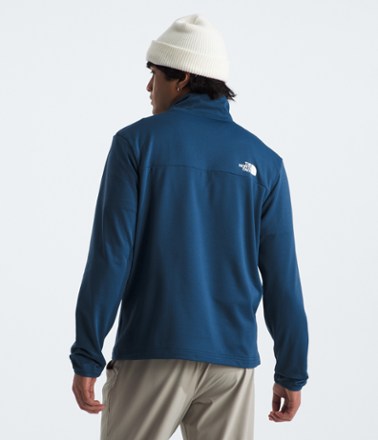 Cedar Trail Grid Fleece Zip Pullover - Men's