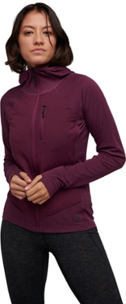 Coefficient LT Hybrid Fleece Hoody - Women's