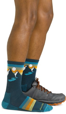 Sunset Ridge Micro Crew Lightweight Hiking Socks - Men's