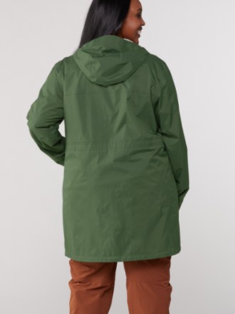 Rainier Long Line Rain Jacket - Women's