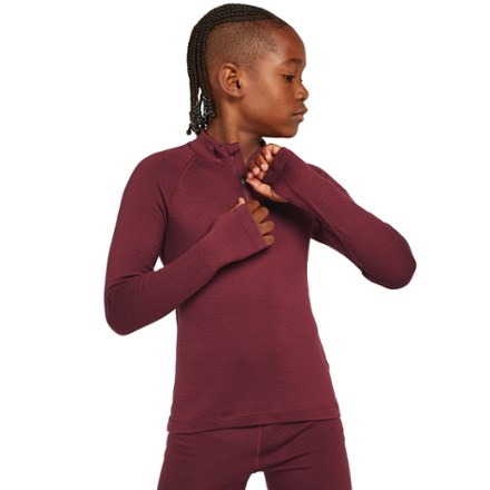 Merino 260 Tech Long-Sleeve Half-Zip Thermal Base Layer Top - Kids'