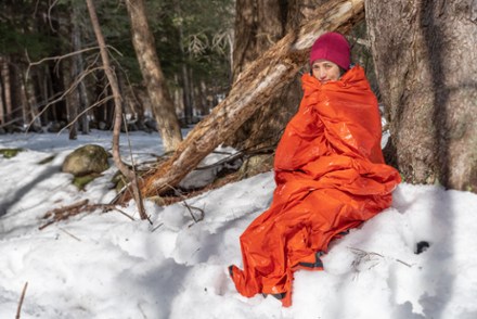 Emergency Bivvy with Rescue Whistle and Tinder Cord