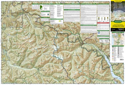 Glacier Peak Wilderness Topographic Map