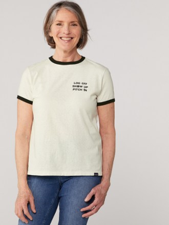 CTA Ringer Responsibili-Tee Shirt - Women's