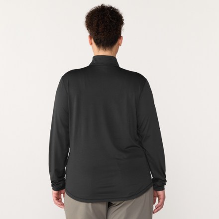 Lightweight Half-Zip Base Layer Top - Women's