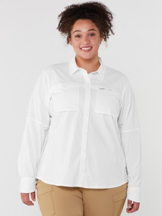 Sahara Long-Sleeve Solid Shirt - Women's