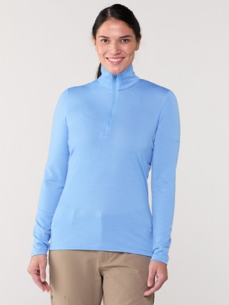 200 Oasis Long-Sleeve Half-Zip Base Layer Top - Women's
