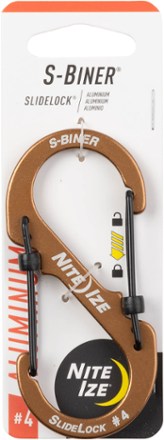 S-Biner Aluminum SlideLock #4 Dual Carabiner