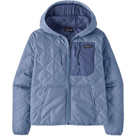 Diamond Quilted Insulated Bomber Hoody - Women's
